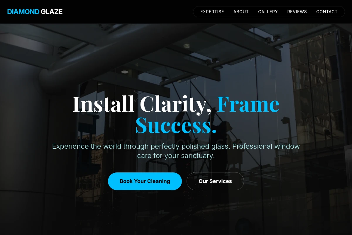 Glass-Cut Window Cleaning